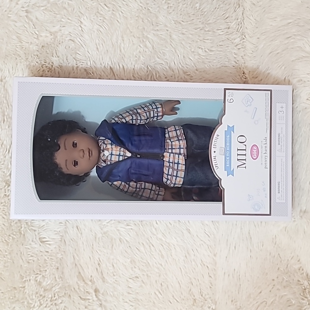 Pottery Barn Kids, Götz, Limited Edition, Back-to-School Doll, Boy Doll
